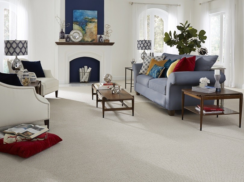 Posh carpet for living room | Tish flooring
