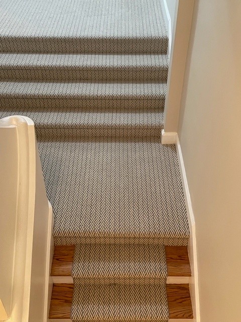 Stairway carpet runner | Tish flooring